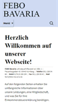 Mobile Screenshot of febo-bavaria.de